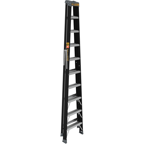 Step Ladder, 10', Fibreglass, 250 lbs. Capacity, Type 1 Brunswick Fyr & Safety