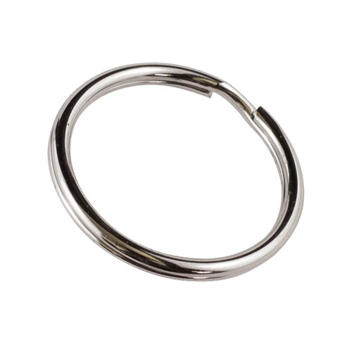 Split Ring, 10.87 mm, Zinc Plated Brunswick Fyr & Safety