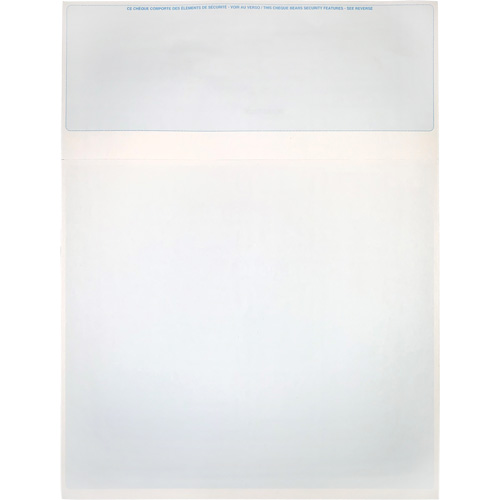 Papier &agrave; ch&egrave;que Brunswick Fyr & Safety