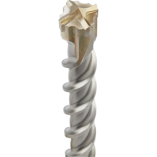 M&egrave;che de perceuse &agrave; percussion &agrave; quatre cannelures SDS-Plus MX4 , 1", Tige SDS-Plus, Carbure Brunswick Fyr & Safety