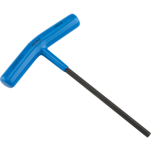 Hex Key - Metric, Hex End, 5 mm x 6" L, T Handle Brunswick Fyr & Safety
