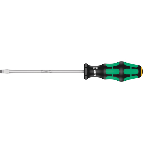 Tournevis pour vis &agrave; fente conique, Tige de 6,5 mm, Ronde, 10-1/16" lo, Prise en Plastique Brunswick Fyr & Safety