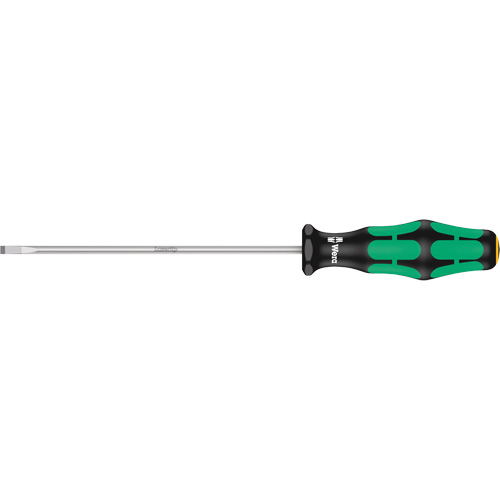 Tournevis &agrave; fente, Tige de 3,5 mm, Ronde, 8-1/8" lo, Prise en Plastique Brunswick Fyr & Safety