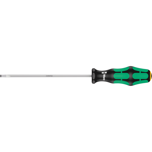 Tournevis &agrave; fente, Tige de 4 mm, Ronde, 9-3/4" lo, Prise en Plastique Brunswick Fyr & Safety