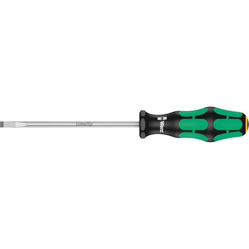 Tournevis &agrave; fente, Tige de 5,5 mm, Ronde, 8-25/32" lo, Prise en Plastique Brunswick Fyr & Safety