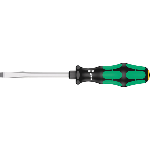 Slotted Screwdriver, 1.0 mm, 7-13/16" L, Plastic Handle Brunswick Fyr & Safety