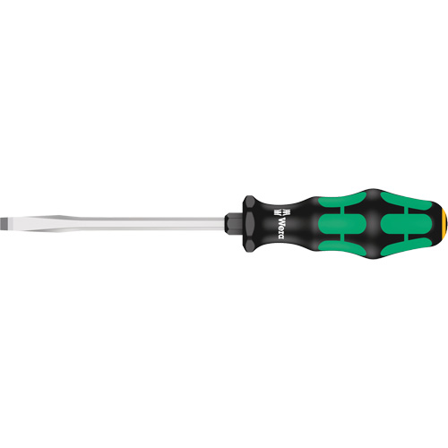 Slotted Screwdriver, 1.2 mm, 5-1/8" L, Plastic Handle Brunswick Fyr & Safety