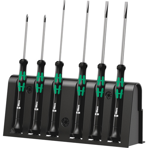 Micro Series Screwdriver Set with Rack, 6 Pcs. Brunswick Fyr & Safety