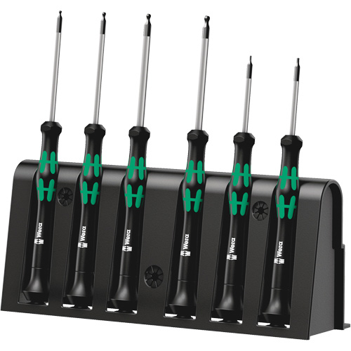 Precision Screwdriver Set, 6 Pcs. Brunswick Fyr & Safety