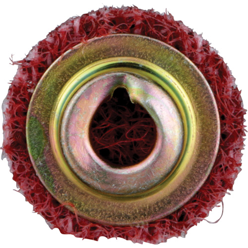 Disque de conditionnement de surface &agrave; remplacement rapide Standard Abrasives, 3/4" dia., Grain Moyen, Oxyde d'aluminium Brunswick Fyr & Safety