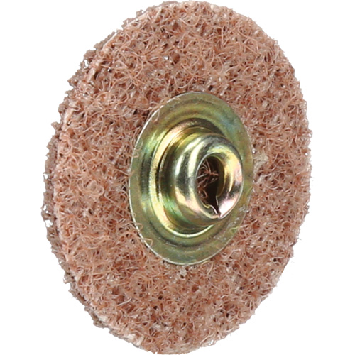 Disque de conditionnement de surface &agrave; remplacement rapide Standard Abrasives, 1-1/2" dia., Grain Cors&eacute;, Oxyde d'aluminium Brunswick Fyr & Safety