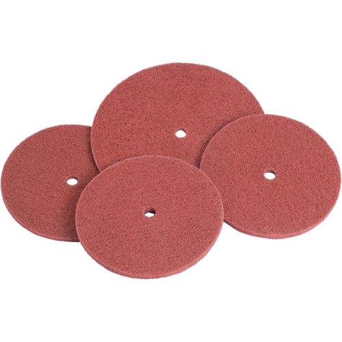 Disque HP Buff & Blend Standard Abrasives, 5" dia., Grain Tr&egrave;s fin, Oxyde d'aluminium Brunswick Fyr & Safety