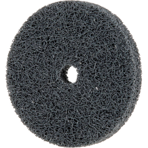 Meule homog&egrave;ne &agrave; faible densit&eacute; de s&eacute;rie 500 Standard Abrasives, 2" x 1/4", Arbre de 1/4", Grain de Fin, Carbure de silicium Brunswick Fyr & Safety