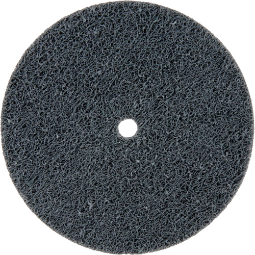 Meule homog&egrave;ne &agrave; faible densit&eacute; de s&eacute;rie 500 Standard Abrasives, 3" x 1/4", Arbre de 1/4", Grain de Fin, Carbure de silicium Brunswick Fyr & Safety