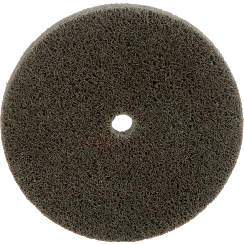 Standard Abrasives Unitized Wheel, 3" x 1/4", 1/4" Arbor, Fine Grit, Aluminum Oxide Brunswick Fyr & Safety