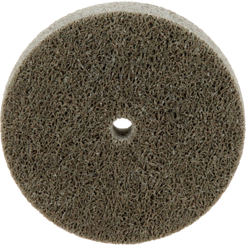 Disque unitaris&eacute; Standard Abrasives, 3" x 1/2", Arbre de 1/4", Grain de Moyen, Oxyde d'aluminium Brunswick Fyr & Safety