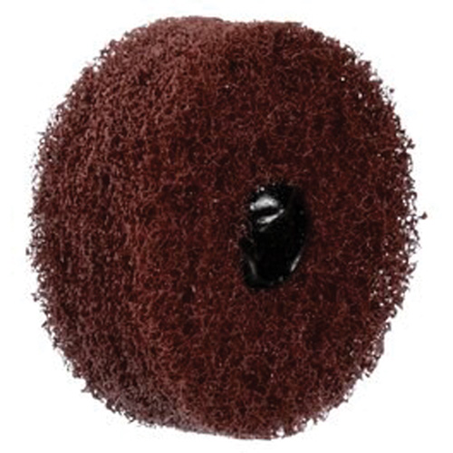 Standard Abrasives Buff & Blend Wheel, 3" Dia. x 3" W, 1/4" Arbor, Aluminum Oxide Brunswick Fyr & Safety