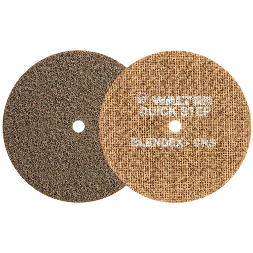 QUICK-STEP BLENDEX Surface Conditioning Disc, 5" Dia., Coarse Grit, Aluminum Oxide Brunswick Fyr & Safety