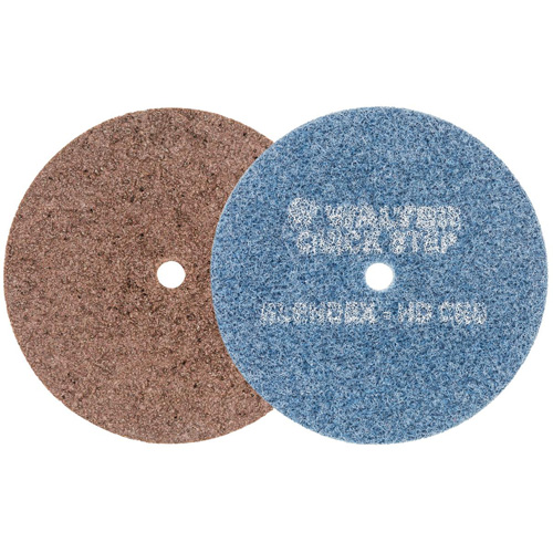 Disque de pr&eacute;paration de surface QUICK-STEP BLENDEX, 5" dia., Grain Extra grossier, Oxyde d'aluminium Brunswick Fyr & Safety