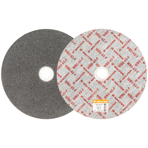 Disque de finition Blendex U, 6" dia., Grain 6SF, Carbure de silicium Brunswick Fyr & Safety