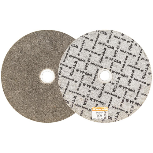 Disque de finition Blendex U, 6" dia., Grain 6AM, Carbure de silicium Brunswick Fyr & Safety