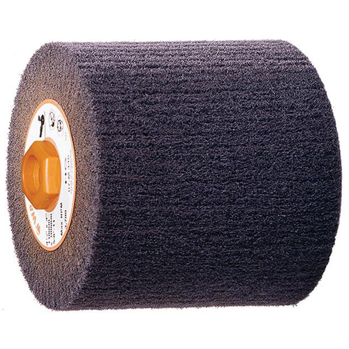 Blendex Surface Conditioning Drum, 4-1/2" Dia. x 4" W, 5/8"-11 Arbor, HG Grit Brunswick Fyr & Safety