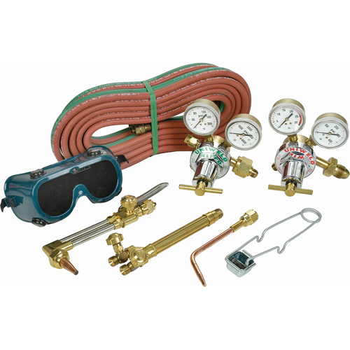 Ensemble de soudage au gaz Uniweld All American, Coupe jusqu'&agrave; 1/2" Brunswick Fyr & Safety
