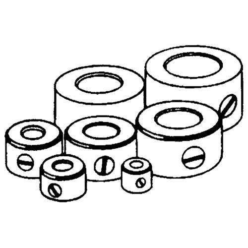 Ensemble de 5 collets de but&eacute;e &agrave; r&eacute;glage de profondeur Brunswick Fyr & Safety