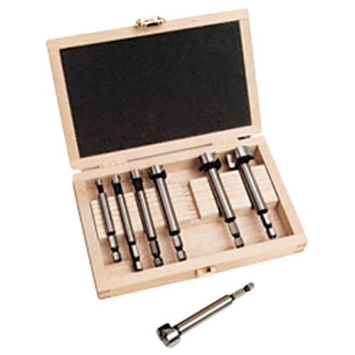 Woodpecker Forstner Bit Kits in a Wooden Box, 7 Pieces, High Carbon Steel Brunswick Fyr & Safety