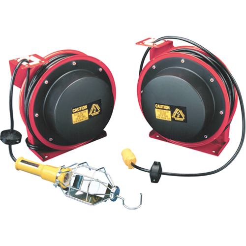 Cord Reels, 50', SJTOW, 16/3 Gauge, 13 A Brunswick Fyr & Safety