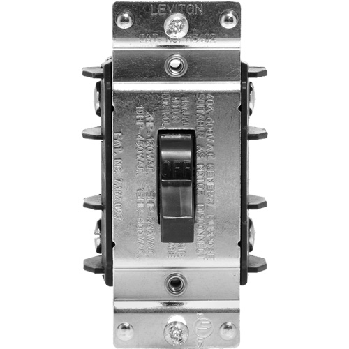 Single Phase Double Pole Disconnect Switch Brunswick Fyr & Safety
