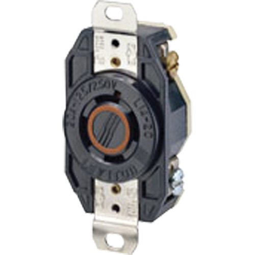 Single Flush 3-Pole 4-Wire Grounding Receptacle Brunswick Fyr & Safety