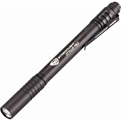 Lampe stylo Stylus Pro, DEL, 100 lumens, Corps en Aluminium, piles AAA, Compris Brunswick Fyr & Safety