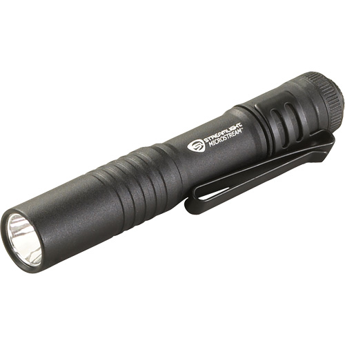 Lampe stylo MicroStream, DEL, 45 lumens, Corps en Aluminium, piles AAA, Compris Brunswick Fyr & Safety