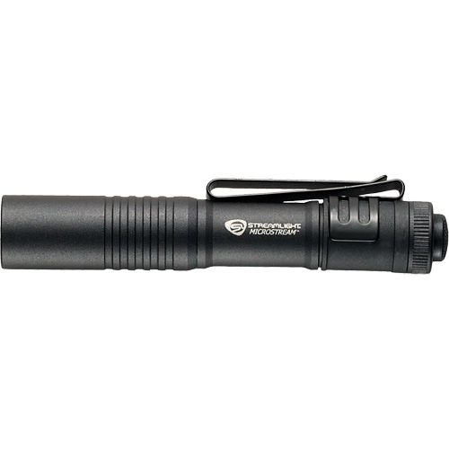 Lampe stylo MicroStream, DEL, 45 lumens, Corps en Aluminium, piles AAA, Compris Brunswick Fyr & Safety