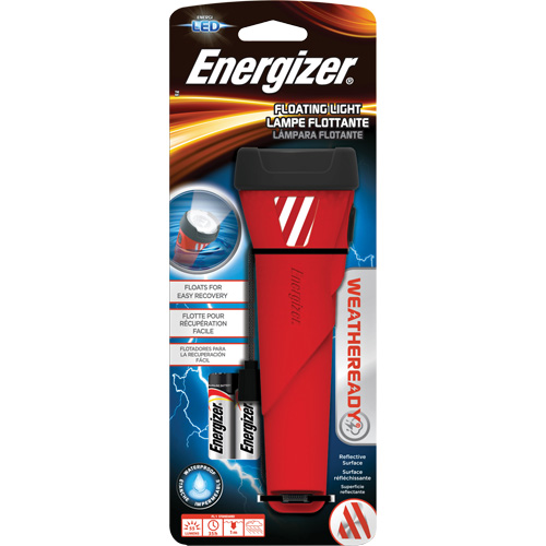 Lampe de poche flottante Weatheready, DEL, 55 lumens, Piles AA Brunswick Fyr & Safety