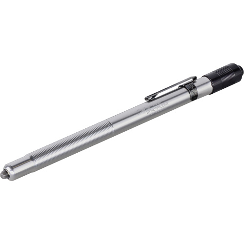 Lampe stylo Stylus, DEL, 11 lumens, Corps en Aluminium, piles AAAA, Compris Brunswick Fyr & Safety