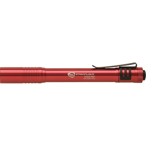 Lampe stylo Stylus Pro, DEL, 100 lumens, Corps en Aluminium, piles AAA, Compris Brunswick Fyr & Safety