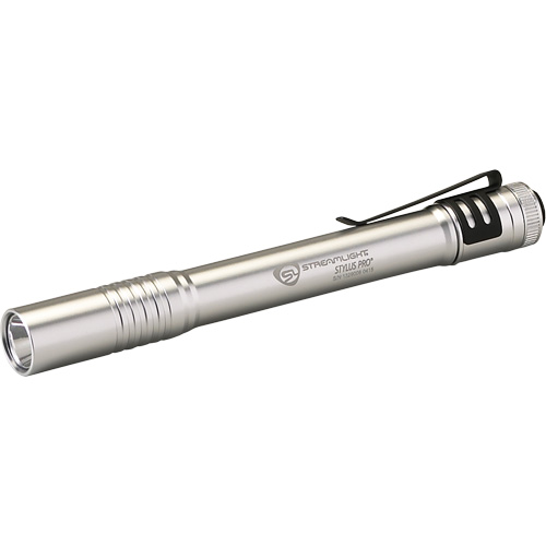 Lampe stylo Stylus Pro, DEL, 100 lumens, Corps en Aluminium, piles AAA, Compris Brunswick Fyr & Safety