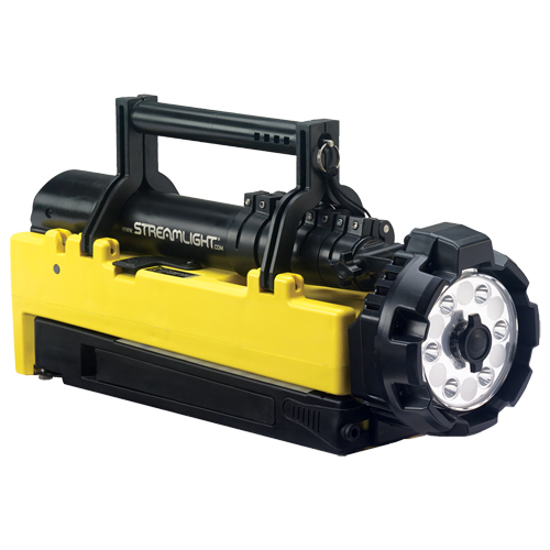Lampes de sc&egrave;ne portables et rechargeables, DEL, 36 W, 5300 lumens, Boîtier en Plastique Brunswick Fyr & Safety