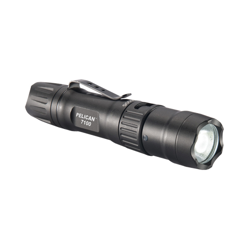 7100 Tactical Flashlight, LED, 695 Lumens, AA Batteries Brunswick Fyr & Safety