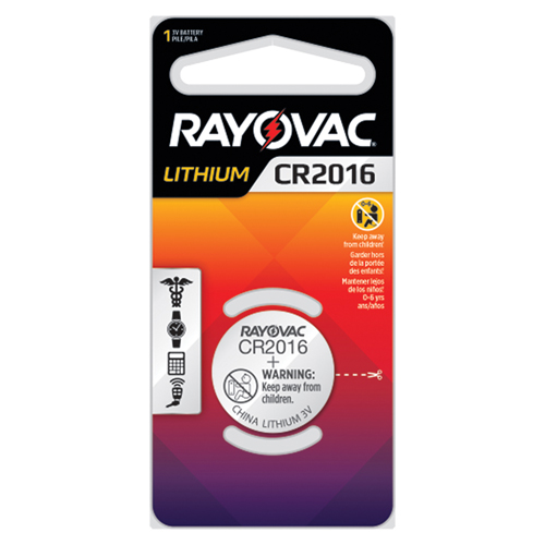 CR2016 Lithium Coin Cell Battery, 3 V Brunswick Fyr & Safety