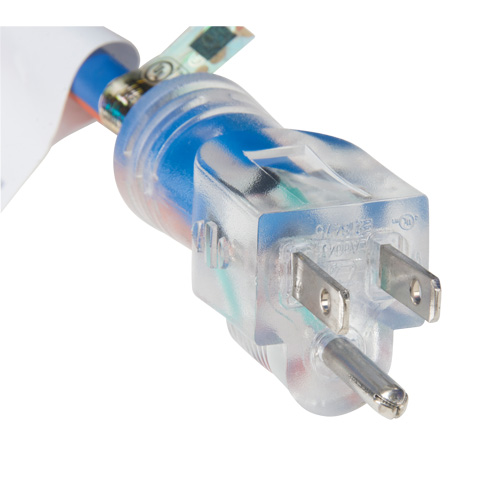 Cordon rallonge en caoutchouc TPE avec indicateur lumineux, Toutes saisons, SJEOW, AWG 14/3, 15 A, 3 prise(s), 25' Brunswick Fyr & Safety