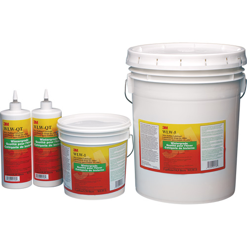 Lubrifiant pour tireur de c&acirc;ble de calibre hivernal, Bouteille Brunswick Fyr & Safety