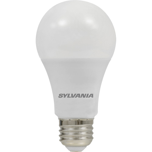 LED Bulb, A19, 8.5 W, 800 Lumens, Medium Base Brunswick Fyr & Safety