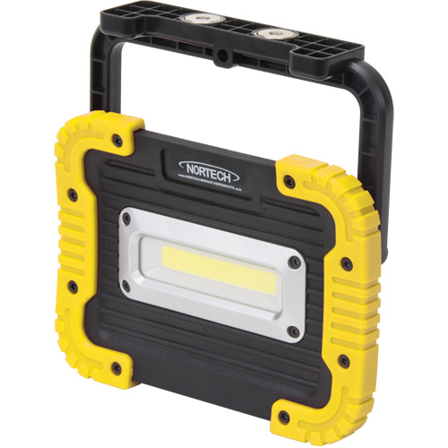 Lampe de travail portative, DEL, 10 W, 1000 lumens, Boîtier en Plastique Brunswick Fyr & Safety