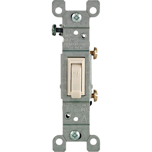 Residential Grade Single-Pole Toggle Switch Brunswick Fyr & Safety