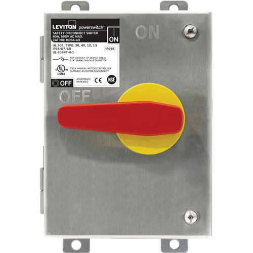 Stainless Steel Disconnect Switch Brunswick Fyr & Safety