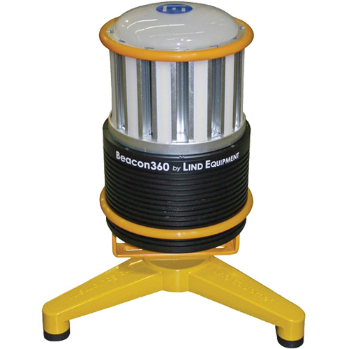 Beacon360 GO Portable Work Light with Floor Stand, LED, 45 W, 6000 Lumens, Aluminum Housing Brunswick Fyr & Safety