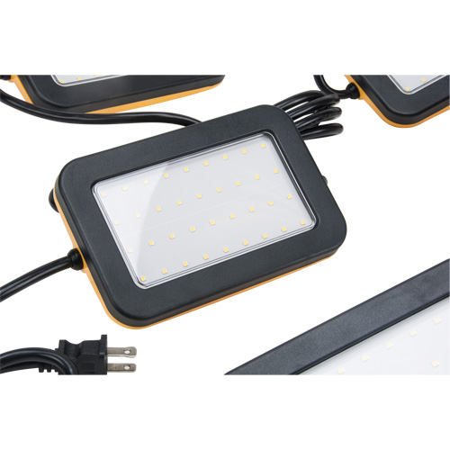 Chaîne de baladeuses DEL, 5 Lumi&egrave;res, 50' lo, Boîtier en Plastique Brunswick Fyr & Safety